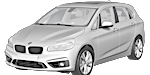 BMW F45 U0338 Fault Code